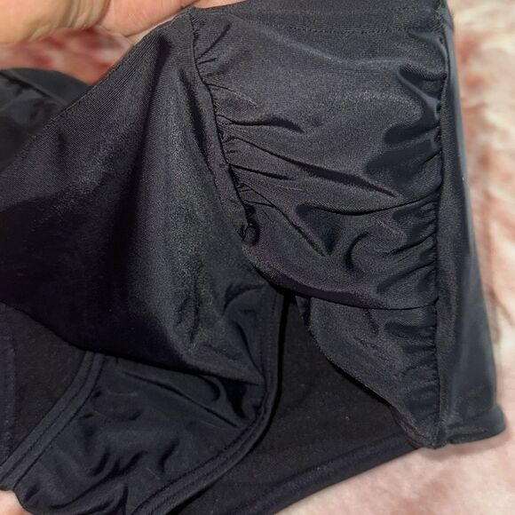 Smart & Sexy women’s Black Swim bottom M like new - Picture 4 of 7
